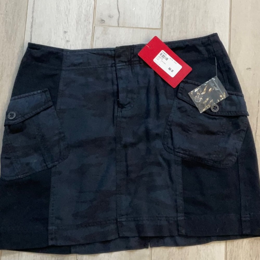 Utility mini skirt